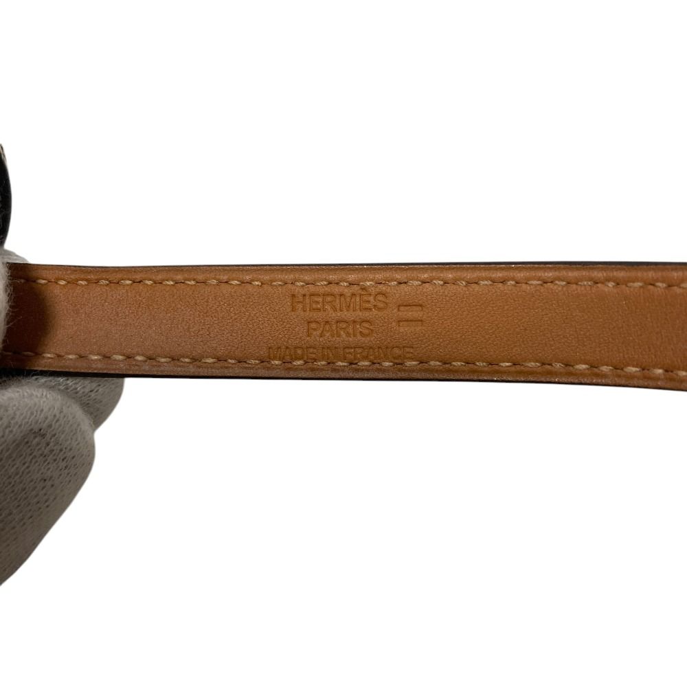 Hermes Kelly Bangle Double Tour Bracelet T2 Natural Silver Colored — view 6
