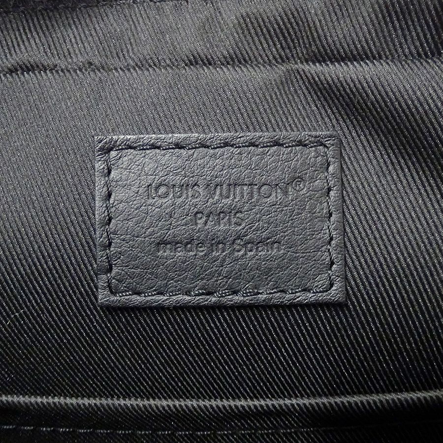Louis Vuitton Monogram Shadow Shoulder Bag Trio Messenger Noir Black — view 5