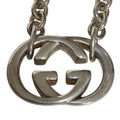 Gucci Interlocking G Chain Pendant Silver