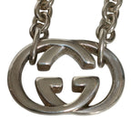 Gucci Interlocking G Chain Pendant Silver