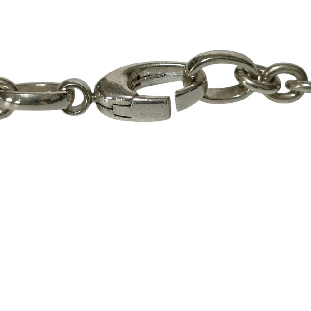 Gucci Interlocking G Chain Pendant Silver — view 7