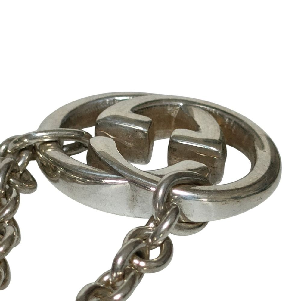 Gucci Interlocking G Chain Pendant Silver — view 5