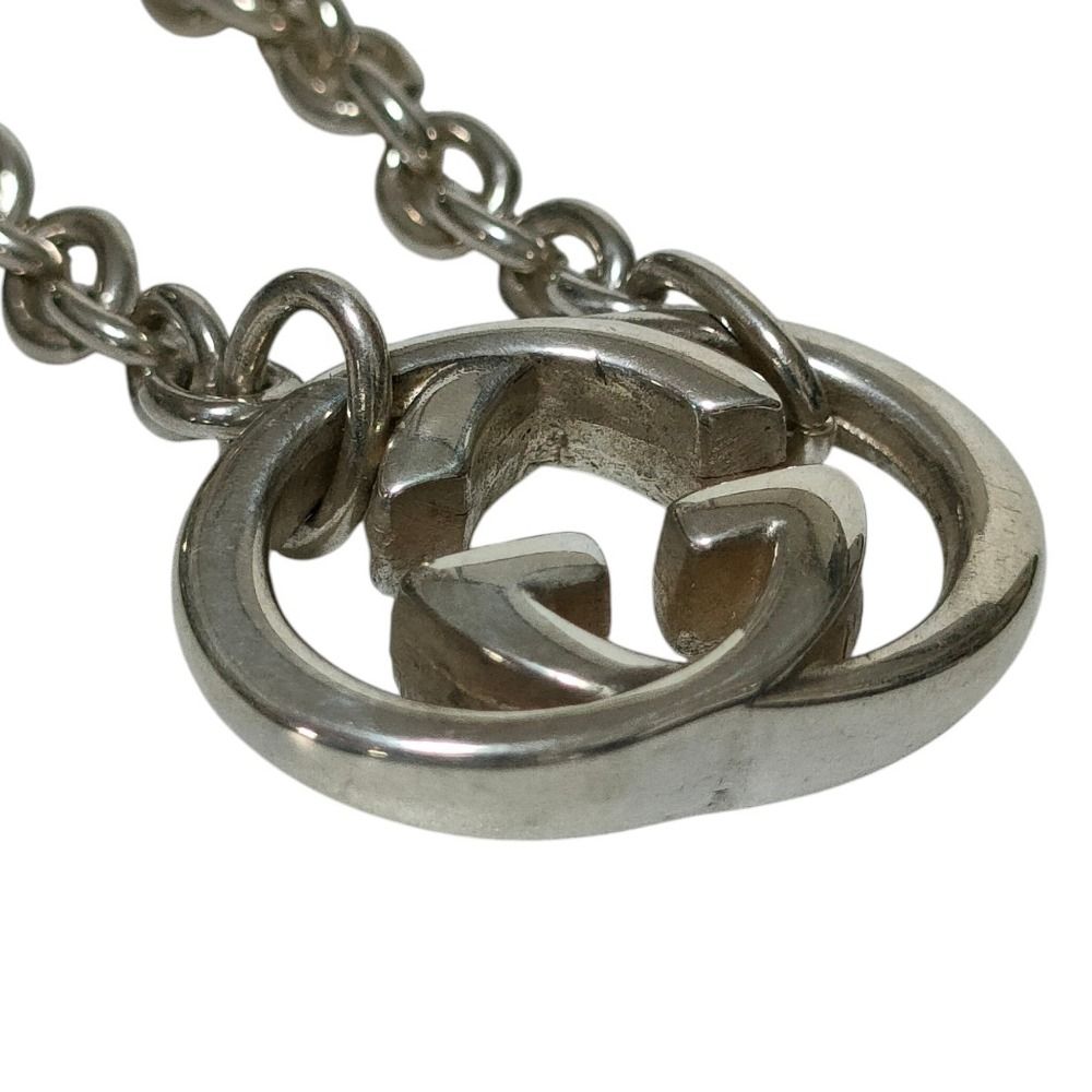 Gucci Interlocking G Chain Pendant Silver — view 4