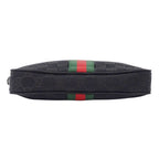 Gucci 2-Way Shoulder Bag GG Canvas Sherry Renetta Small Cloth Black — view 3