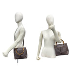 Gucci Vintage Bamboo Leather 2-Way Shoulder Bag Brown — view 2
