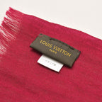 Louis Vuitton Etole Monogram Rose Stephen Sprouse Shawl Wool Silk Scarf — view 6