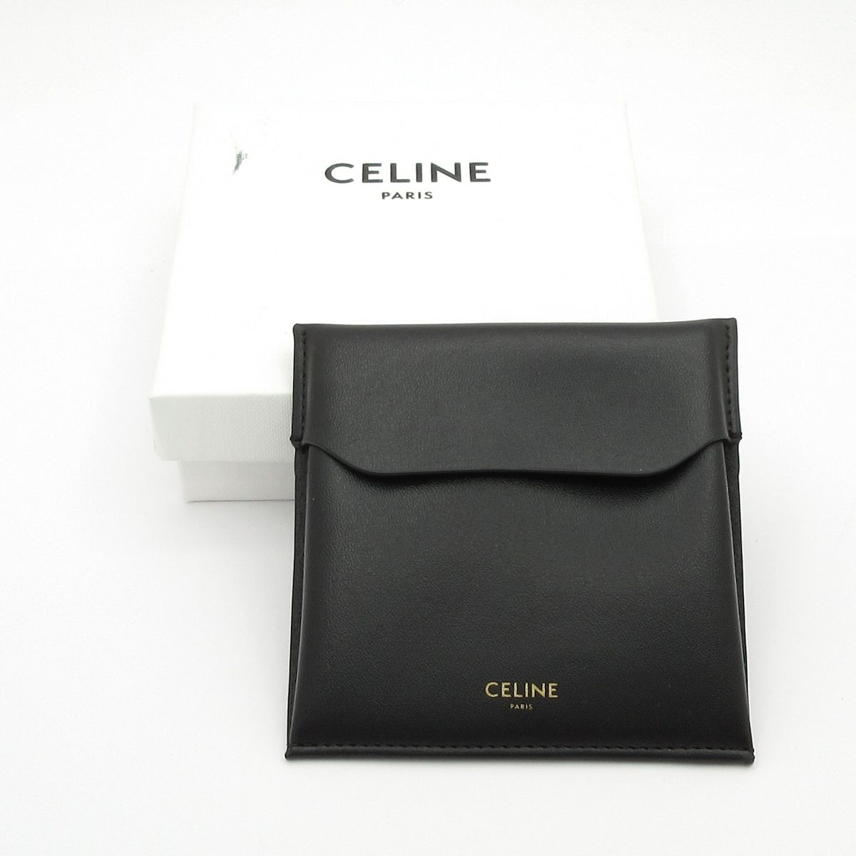 Celine Earrings Knot Hoop Gold — view 4