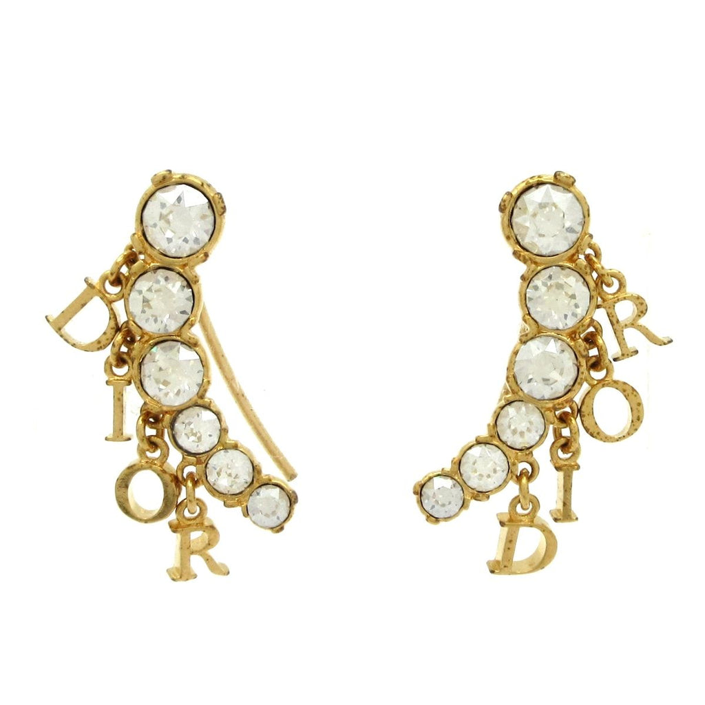 Dior Earrings Dio(r)evolution Gold Clear