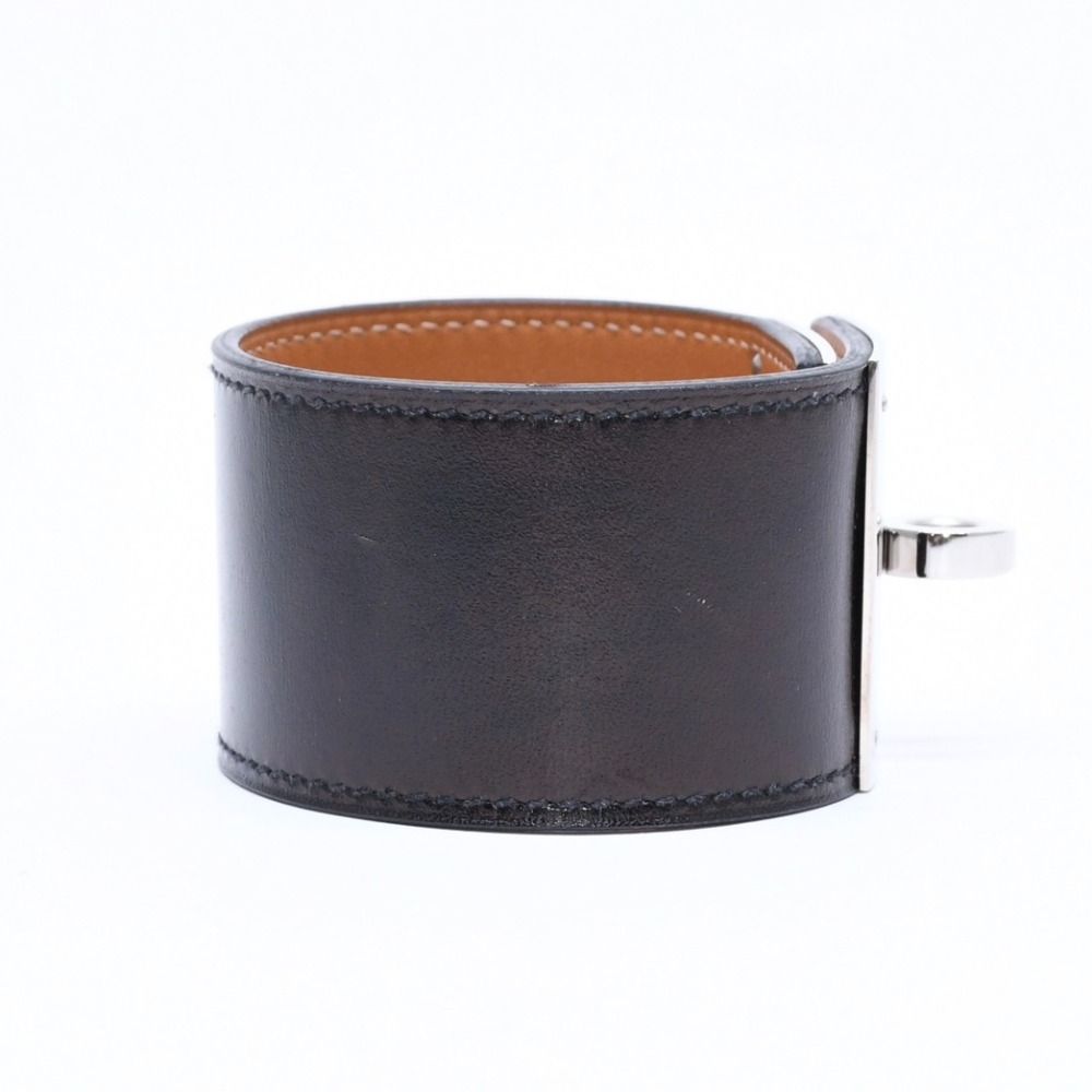 Hermes Kelly Dog Bracelet Black Silver — view 4