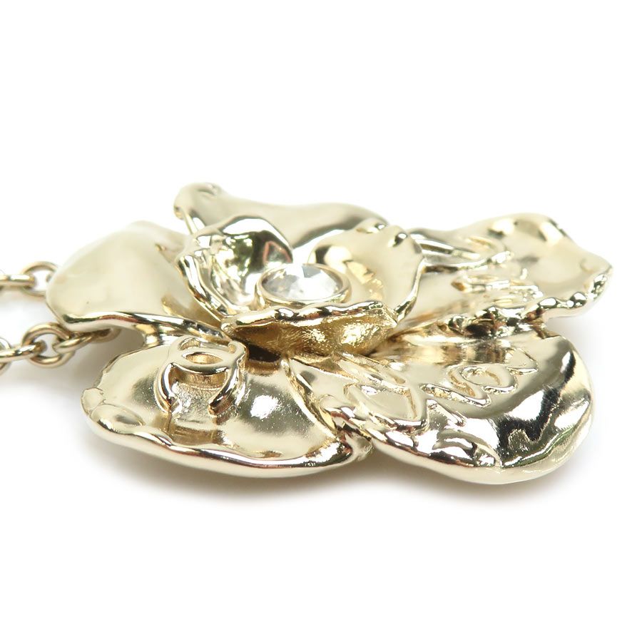 Chanel Necklace Camellia Gold — view 4