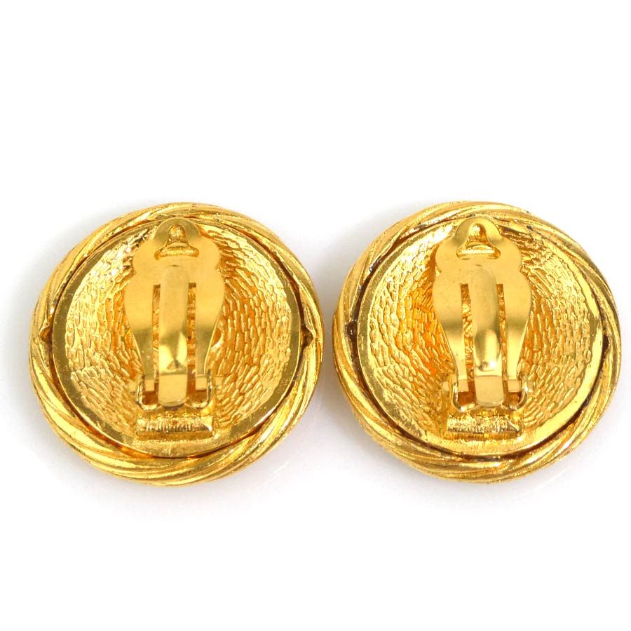 Chanel Earrings CC Logo — view 3