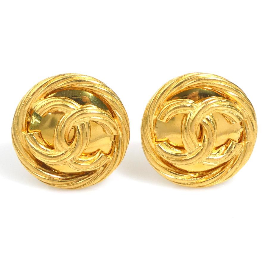 Chanel Earrings CC Logo