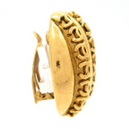 Chanel Earrings CC Logo Gold — view 2