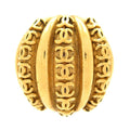 Chanel Earrings CC Logo Gold