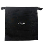 Celine Shoulder Bag Small Baguette Triomphe Brown Canvas Calfskin Tan Gold — view 7