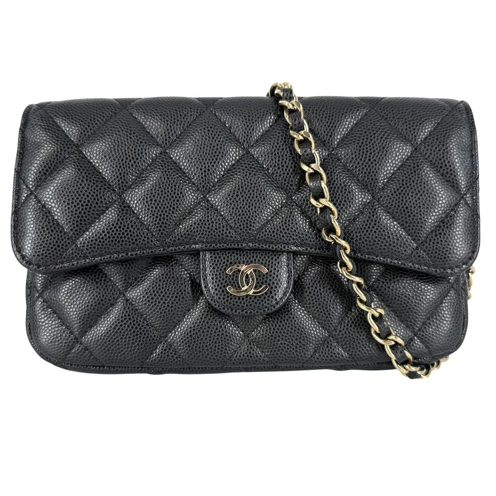 Chanel Chain Wallet Quilted Flap Phone Case Mini Shoulder Bag CC Logo Crossbody