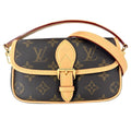 Louis Vuitton 2-Way Nano Diane Mini Bag Shoulder Crossbody Monogram Canvas