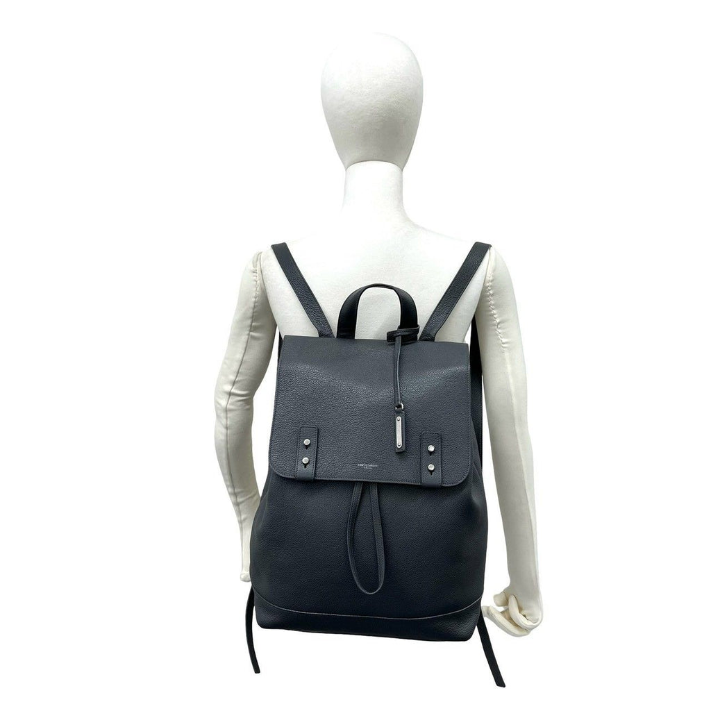 Saint Laurent Paris Sac de Jour Leather Backpack Gray — view 2
