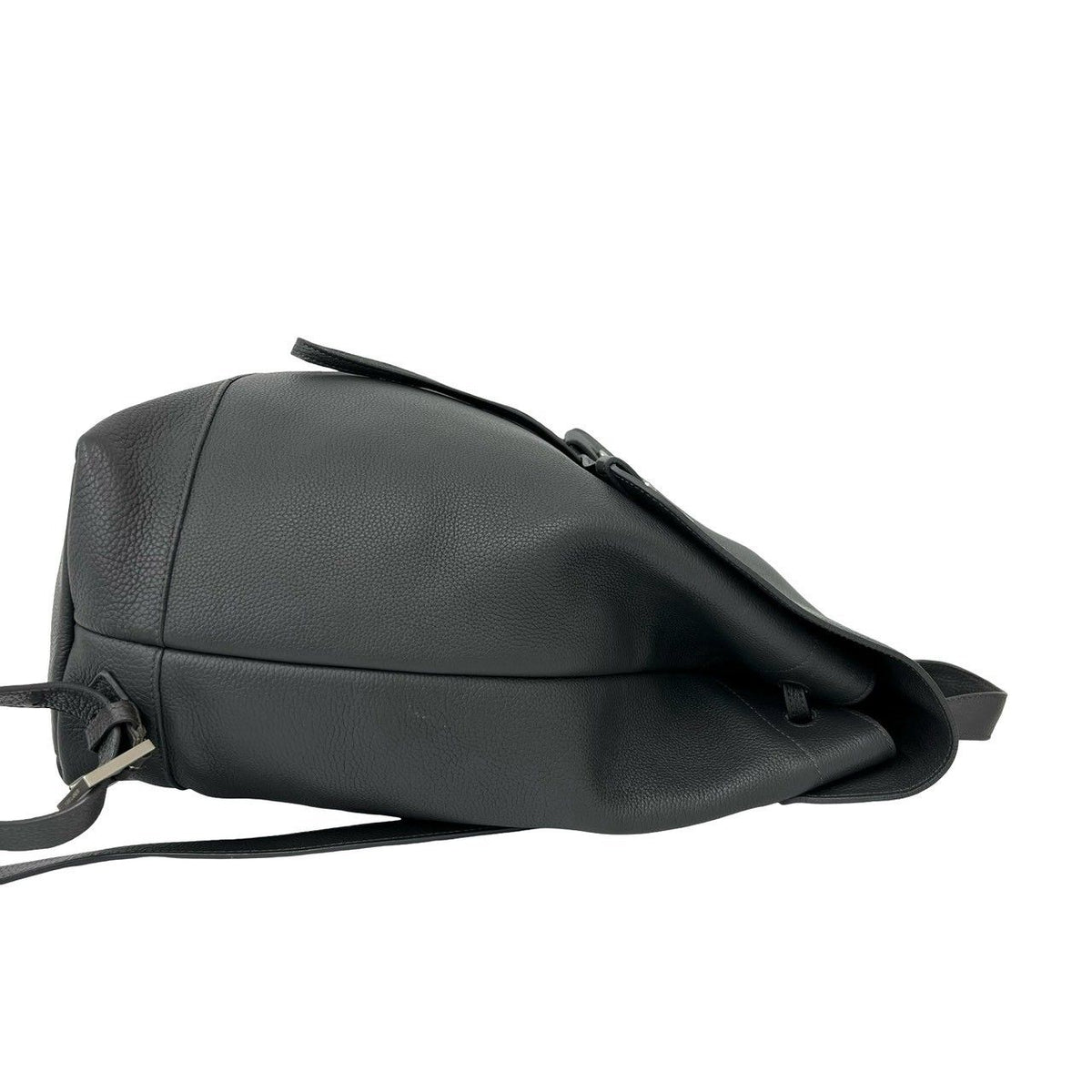 Saint Laurent Paris Sac de Jour Leather Backpack Gray — view 6