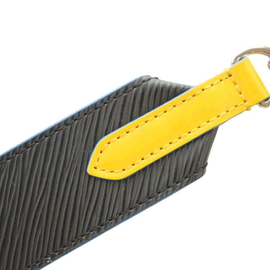 Louis Vuitton Epi Shoulder Strap Leather Navy Pink — view 7