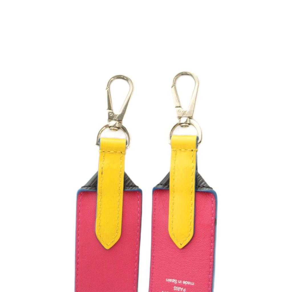 Louis Vuitton Epi Shoulder Strap Leather Navy Pink — view 4