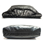 Chanel 22 Medium Shoulder Bag So Black CC Logo — view 4