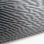 Louis Vuitton Bifold Wallet Portefeuille Marco Epi Leather Noir Compact Simple — view 5