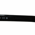 Prada Sunglasses Eyewear Icon Metal Plaque Square Logo Color Lens Black — view 8
