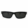 Prada Sunglasses Eyewear Icon Metal Plaque Square Logo Color Lens Black
