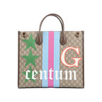 Gucci Shoulder Bag Geometric Print Medium — view 3