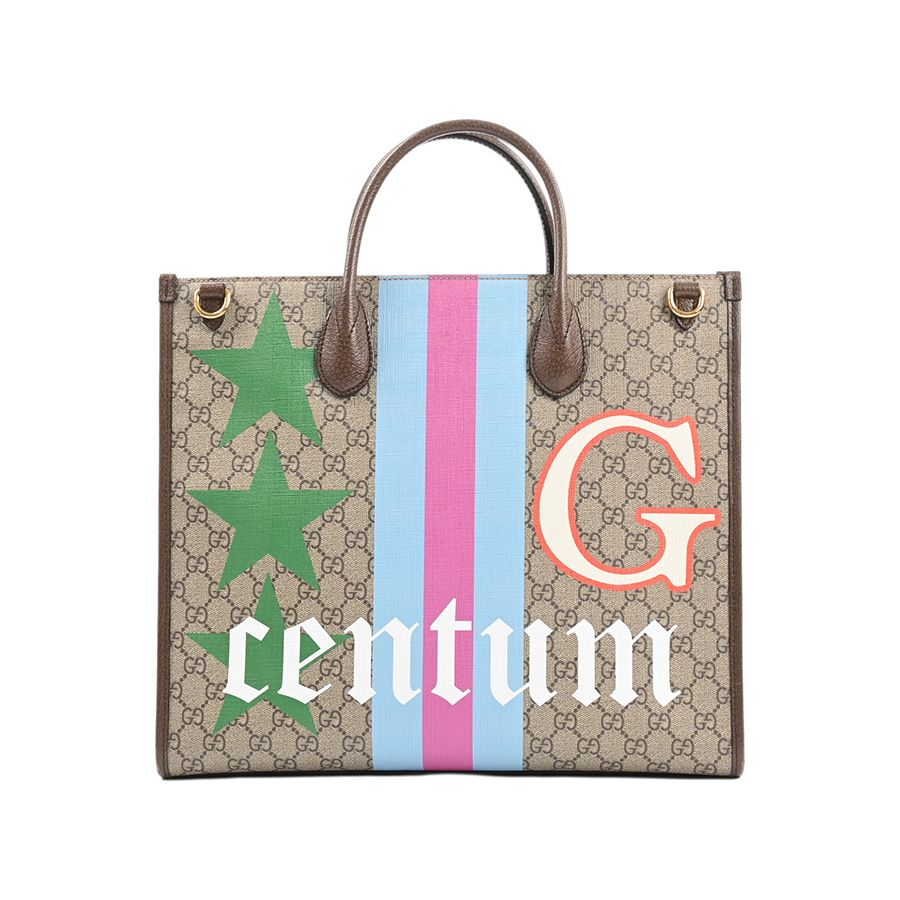 Gucci Shoulder Bag Geometric Print Medium — view 3