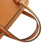 Loewe Postal Small Bag Hand Anagram Logo Solid Leather Brown — view 6