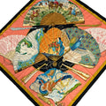 Hermes Scarf Carre 90 Pink Black Multi Bri SE de Charme