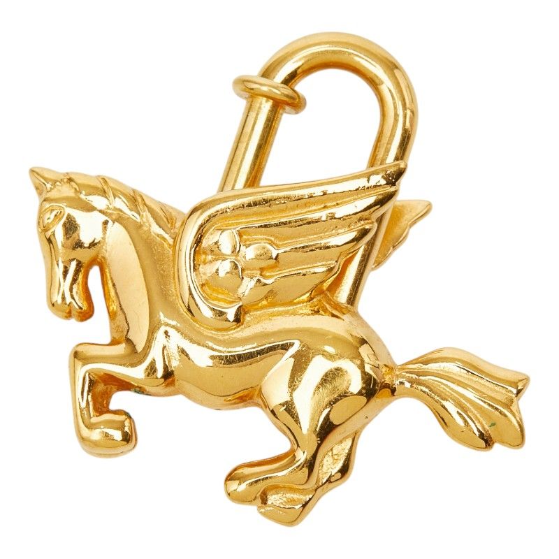 Hermes Pegasus Cadena Padlock Gold Plated