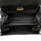Loewe Anagram Crossbody Shoulder Bag Black Leather — view 4