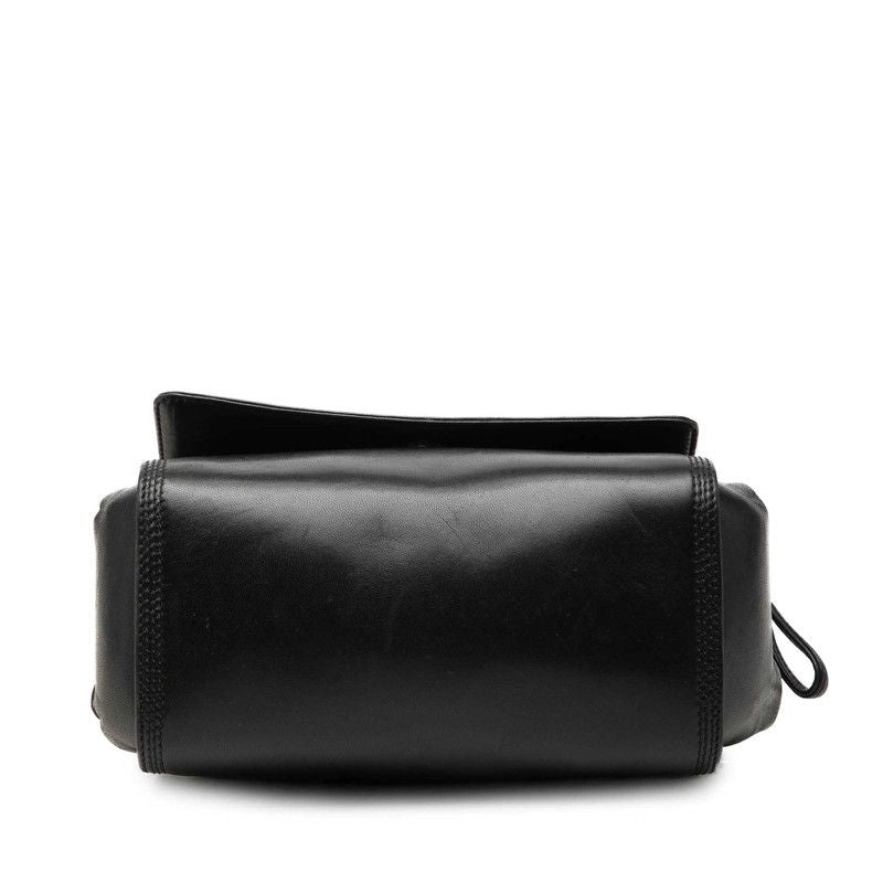 Loewe Anagram Crossbody Shoulder Bag Black Leather — view 3