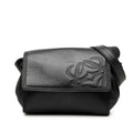 Loewe Anagram Crossbody Shoulder Bag Black Leather