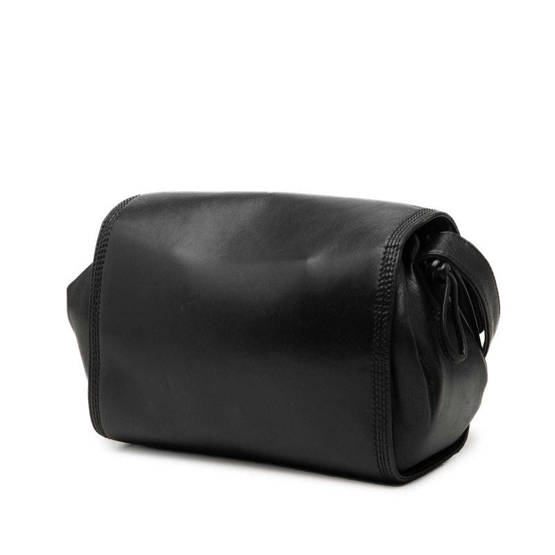Loewe Anagram Crossbody Shoulder Bag Black Leather — view 2
