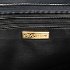 Saint Laurent Tote 2-Way Shoulder Bag Navy Leather — view 5