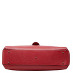 Gucci Interlocking G Chain Shoulder Bag 2-Way Red Leather — view 3
