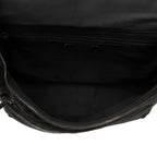 Chanel New Travel Line CC Logo Backpack Black Nylon — view 4