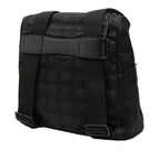 Chanel New Travel Line CC Logo Backpack Black Nylon — view 2