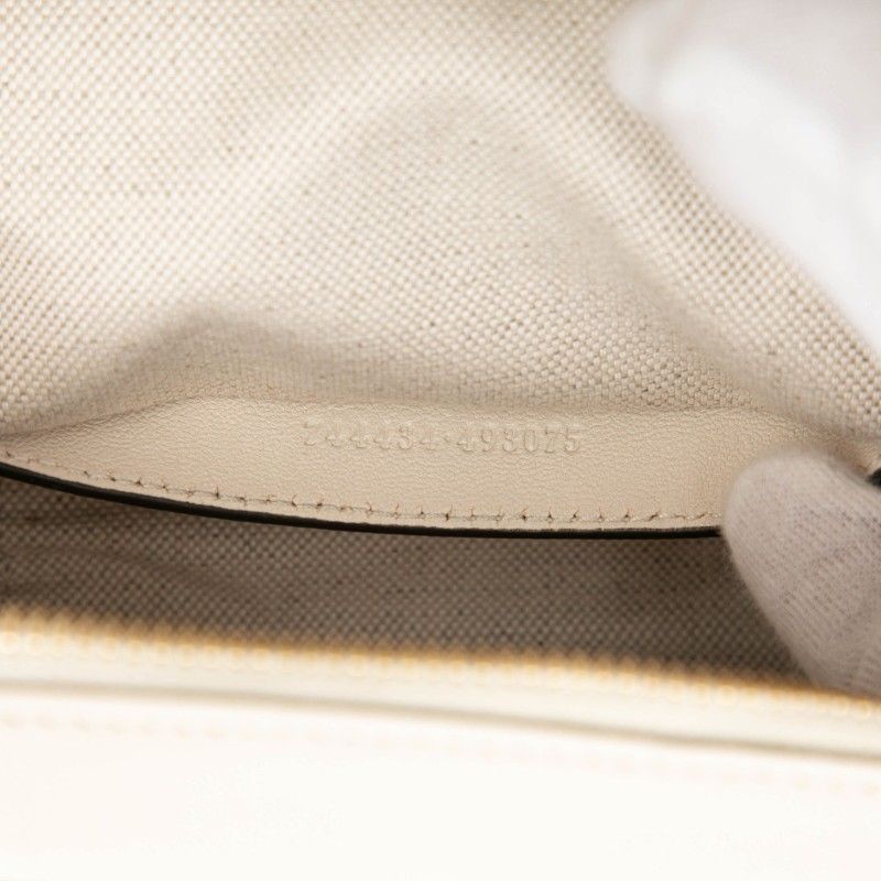 Gucci Blondie 2-Way Shoulder Bag Ivory Leather — view 6