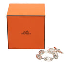Hermes Chaine D'ancre TGM 10 Links Chain Bracelet Silver — view 7
