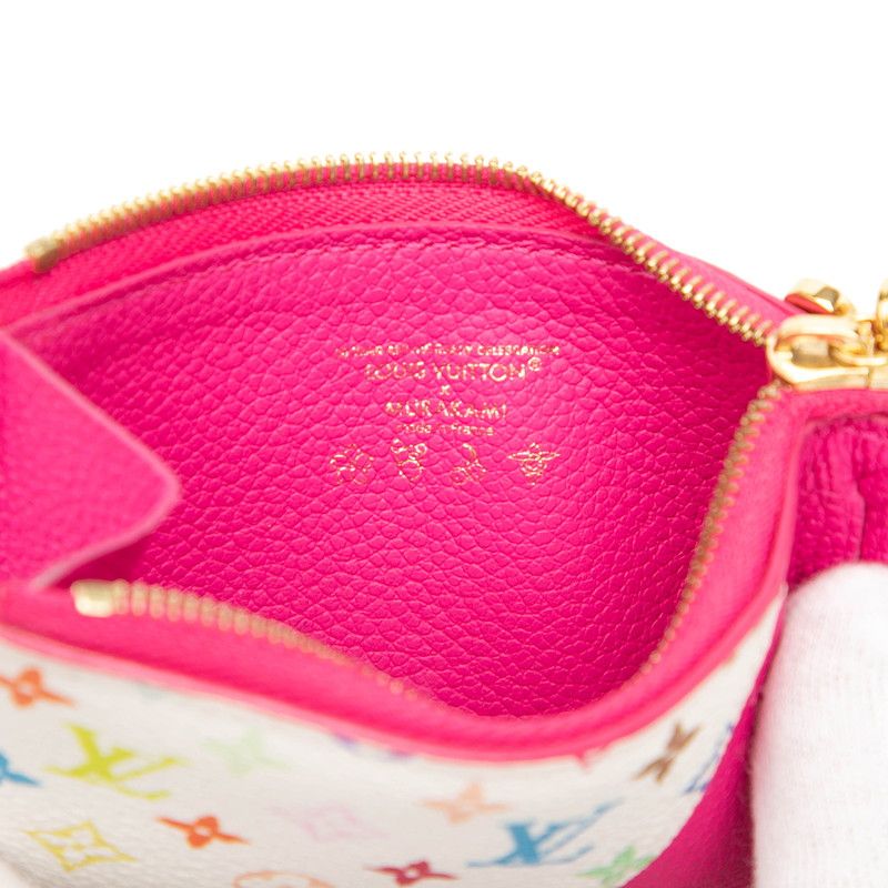 Louis Vuitton x TM Monogram Multicolor Empreinte Card Case Romy Fragment Coin — view 5