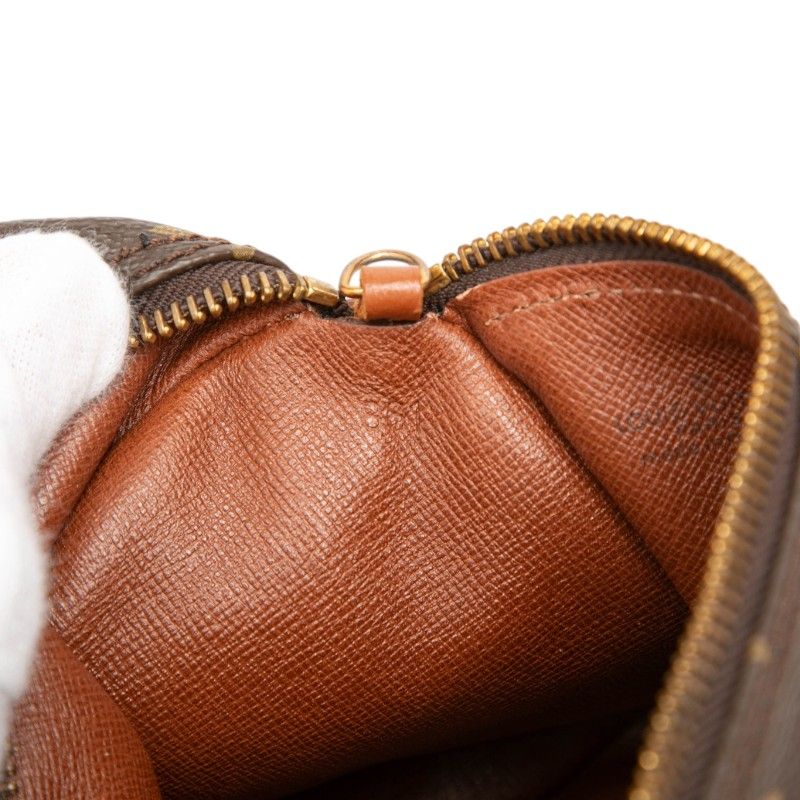 Louis Vuitton Monogram Papillon 30 Former Handbag Brown Leather — view 6