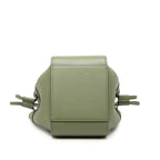 Loewe Hammock Mini 2-Way Shoulder Bag Avocado Green Leather — view 3