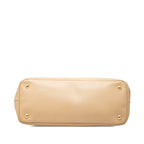 Prada Galleria Handbag Beige Saffiano Leather — view 3