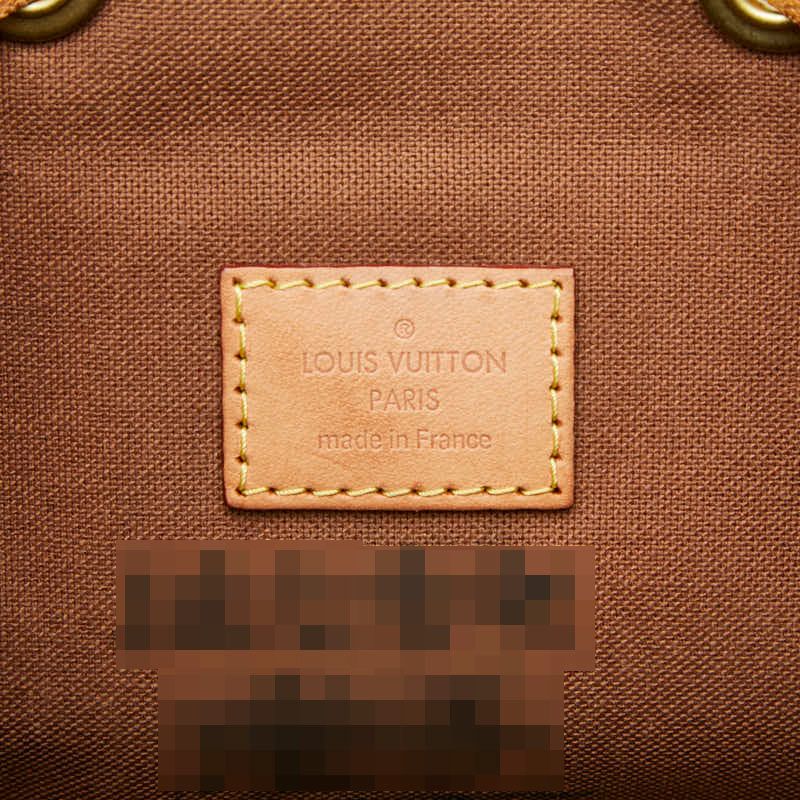 Louis Vuitton Monogram Sac a Dos Bosphore Backpack Brown Leather — view 8