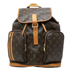 Louis Vuitton Monogram Sac a Dos Bosphore Backpack Brown Leather